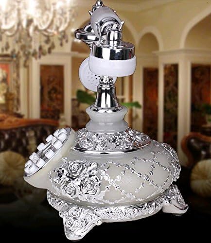Caller ID jade antique telephones creative home landline European Vintage Rose Silver