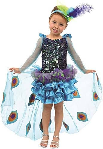 Pretty Peacock Kids Costume