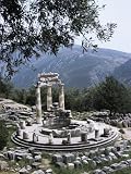 The Tholos, Delphi, Unesco World Heritage Site, Greece Photographic Poster Print