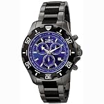 Invicta Men`s 6411 Python Collection Chronograph Gun Metal Stainless Steel Watch