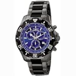 Invicta Men's Python Collection Chronograph Gun Metal Stainless Steel Watch #6411