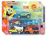 Matchbox Nickelodeon SpongeBob Squarepants 5 Packs Cars