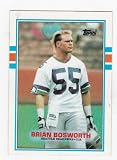 Brian Bosworth Seattle Seahawks (Football Card) 1989 Topps #192 at Amazon.com