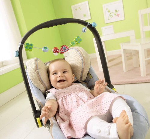 Imagen 2 de Haba 2632 - Colgante para carrito de bebé, diseño de amuletos de la suerte