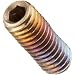 Stainless Steel Set Screw, Hex Socket Drive, Silver Tip (Metric)