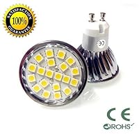 5050 SMD LED MR16 GU10 120V/220V 2700K Soft White