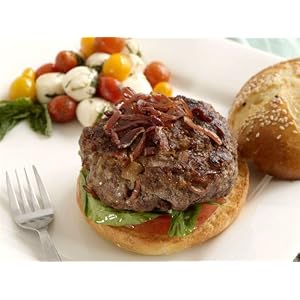 BuiltBurger 18 Pack of delicious Flavored Gourmet Burgers - 6 oz. each by BuiltBurger