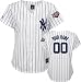 New York Yankees Women's Home Personalized Replica Jersey with 2010 World Series Patch