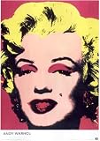 Marilyn Monroe Silkscreen, 1962 Andy Warhol Art 61x91.5cm Poster