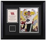 Dale Earnhardt Jr. - Life Lock 400 - Framed 6x8 Photograph with Race Used Tire Piece