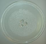 Produkt-Bild: Mikrowellenteller / Drehteller / Glasteller f&uuml;r Mikrowelle # ersetzt Miele Mikrowellenteller # Durchmesser &Oslash; 25,5 cm / 255 mm # Ersatzteller # Ersatzteil f&uuml;r die Mikrowelle # Ersatz-Drehteller # OHNE Drehring # OHNE Drehkreuz # OHNE Mitnehmer