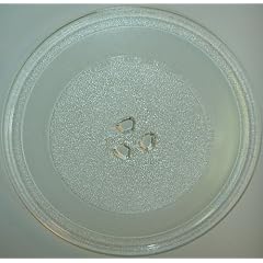 Mikrowellenteller / Drehteller / Glasteller f�r Mikrowelle # ersetzt Miele Mikrowellenteller # Durchmesser � 25,5 cm / 255 mm # Ersatzteller # Ersatzteil f�r die Mikrowelle # Ersatz-Drehteller # OHNE Drehring # OHNE Drehkreuz # OHNE Mitnehmer