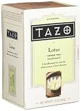 TAZO Lotus Green Tea, Decaffeinated, 20-Count Tea Bags (Pack of 6)