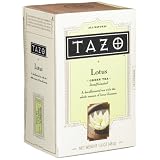 TAZO Lotus Green Tea, Decaffeinated, 20-Count Tea Bags (Pack of 6)