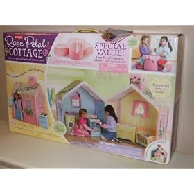 Rose Petal Cottage with Table and Chair Set Special Value by 