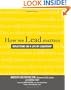 How We Lead Matters:  Reflections on a Life of Leadership
