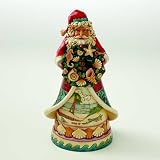 Jim Shore Heartwood Creek from Enesco Beach Santa Figurine 9.5 IN