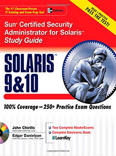 Sun Certified Security Administrator for Solaris 9 & 10 Study Guide (Certification Press)
