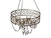 Read Antique Champagne Beaded Tealight Hanging Chandelier Details Antique Champagne Beaded Tealight Hanging Chandelier