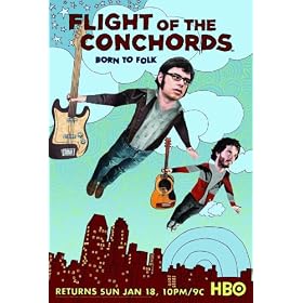 The Flight of the Conchords Affiche du film Poster Movie Le vol des Conchords (11 x 17 In - 28cm x 44cm) Style D