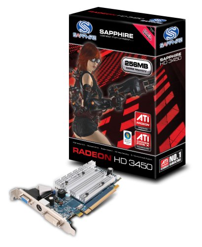 Childrens Toyshop  Electronics : Sapphire 11125-00-21R Radeon HD 3450 256MB PCI-E 2.0 Graphics Card