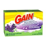 Gain Fabric Softener Sheets, Spring Lavender, 120 Loads, 120-count Carton (Pack of 6)