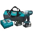 Makita BTW251 18-Volt 1/2-Inch LXT Lithium-Ion Cordless Impact Wrench Kit