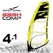 Sports : WINDSURFINGSEGEL VON WINDWING MODEL "BASH COMP 4,1 qm" - Wave