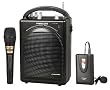 Rechargeable Portable Pa System With Wireless Lavalier/Headset Mic