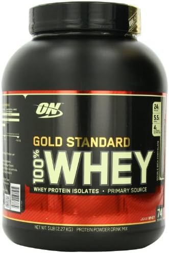 Optimum Nutrition 100% Whey Gold Standard, 5 Pound(Pack of 1)