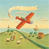 Airplane Adventurer - personalized 18x18 in
