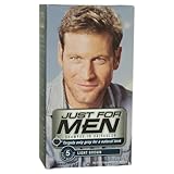 Just for Men Shampoo-In Hair Color, Light Brown 25, 1 application, (Pack of 3)