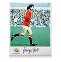 George Best signed Manchester United photo - United's Best