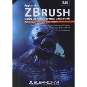 Apprendre ZBrush - Modlisation d'une cr�ature (Cyril Cosentino)
