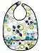 JJ Cole Feeding Bib, Blue Vine, 0-3 Years