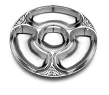 Wilton Armetale 377094 Laurelberry Chip and Dip Tray 13.75-in. by Wilton Armetale