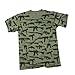 Rothco T-Shirt with Multi-Print Guns in Olive Drab