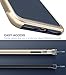 iPhone 7 case, SGM Premium Hybrid [Dual Layer] Armor Case Cover For Apple iPhone 7 [Anti-Slip Design] [Shock Proof] (Dark Blue + Gold)