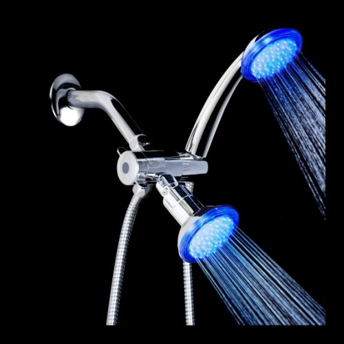 Ana Bath LSS1490CCP 1 Function Handheld Shower and Showerhead Combo Kit, Chrome Plated Finish