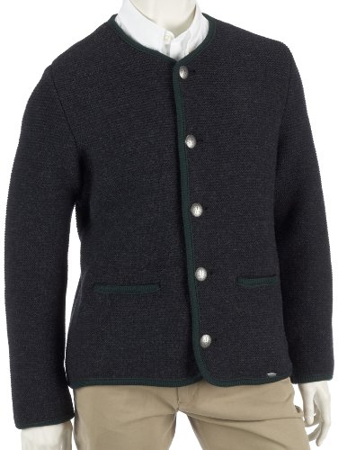 Giesswein Weste Seppl 12104 Herren Jacke, Gr. 58, Grau (anthrazit) Preisvergleich