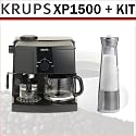Krups XP1500 Coffee and Espresso Combination Machine (Black) w/Prodyne Sugar Dispenser