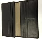 Bosca Tacconi Collection Large Currency Wallet - Black