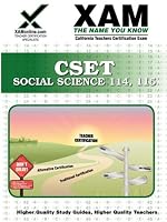 CSET Social Science 114-115 Teacher Certification Exam (XAM CSET)