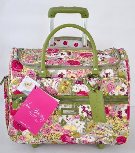VERA BRADLEY 17 ROLLING TRAVEL TOTE Limited Edition MAKE ME BLUSH Wheeled Luggage 51X%2BbtTu0DL VERA BRADLEY 17 ROLLING TRAVEL TOTE Limited Edition MAKE ME BLUSH Wheeled Luggage