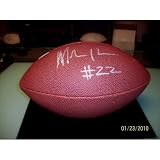 Mark Ingram Signed Autographed Official Size Football Alabama / New Orleans Saints