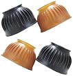 Ribbed Rubber Pull On Bell Boots