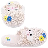 Beige Sheep Slippers for Women
