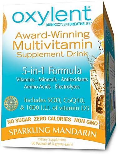 Best Vitalah, Oxylent, Multivitamin Supplement Drink, Sparkling Mandarin, 30 Packets, (5.9 g) Each, Apex, Ultra Pill Splitter