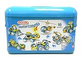 kids and infants educational toys item: Erector Build & Play - Motorized 6V Construction Set, 100 Pieces