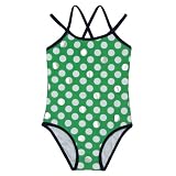 Toddler Girls' Circo® Dot 1-Piece Swim - Apple Green